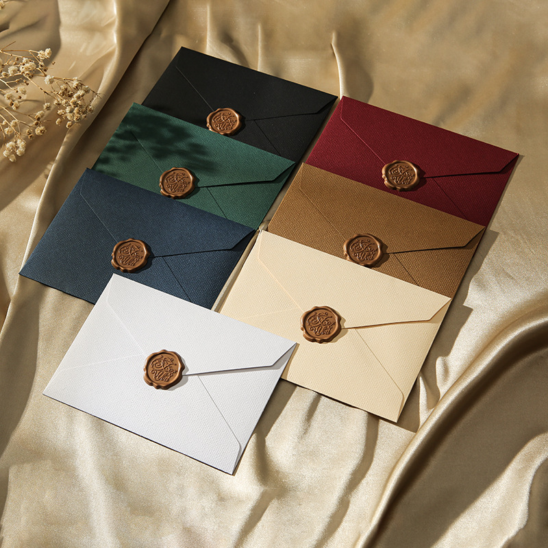 10 Set 16X11Cm Kartu Ucapan Te - Wax Seal Letter Kit ulasan dan harga