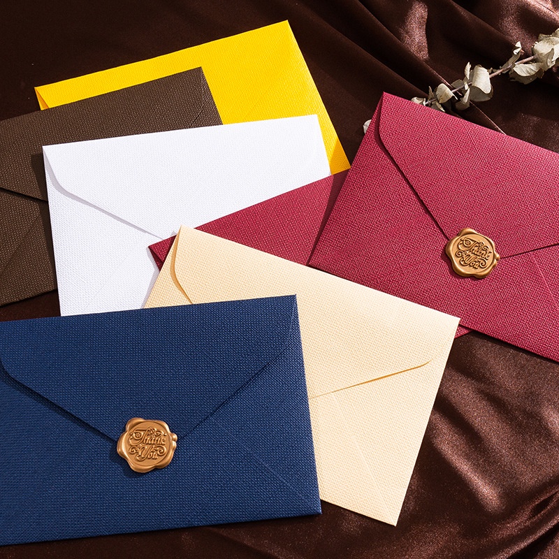 Kartu pos undangan, 5 buah, Li - Wax Seal Letter Kit ulasan dan harga